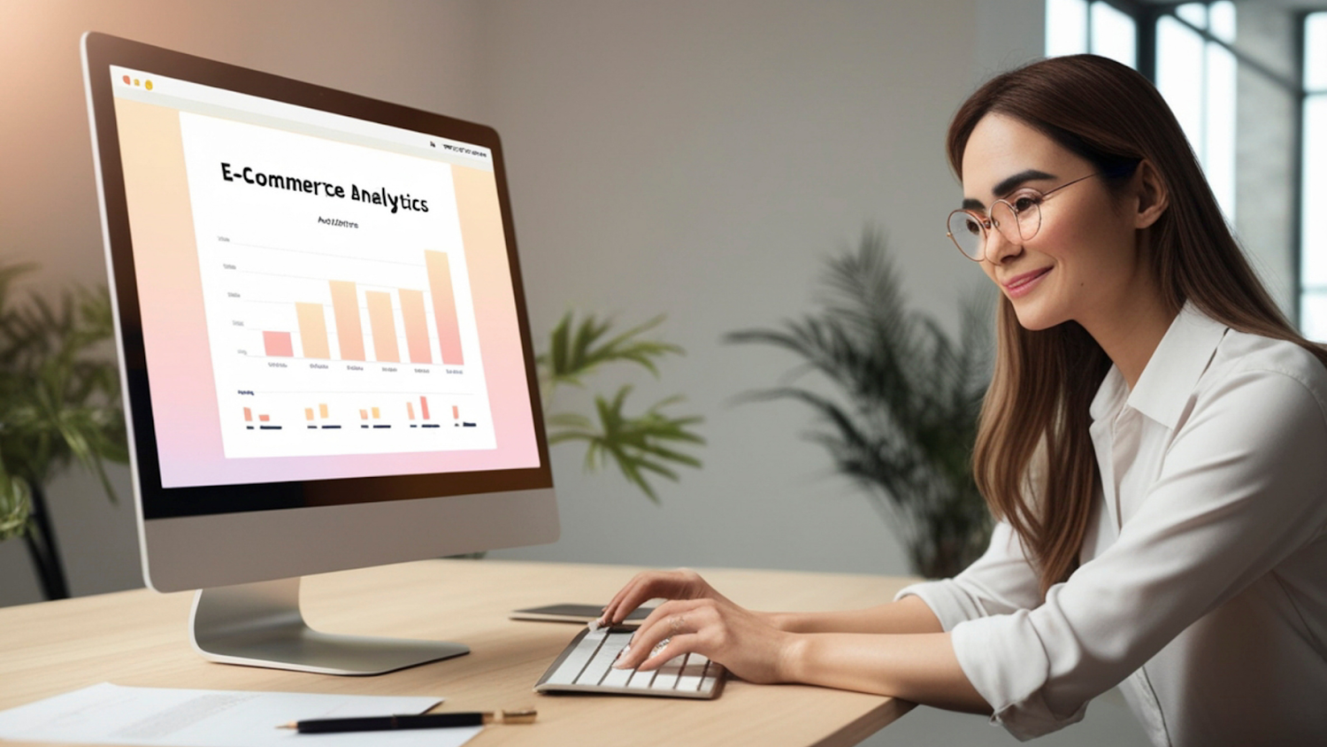 Analyst reviewing ecommerce data for UCP content control