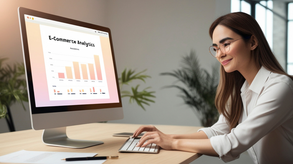 Analyst reviewing ecommerce data for UCP content control