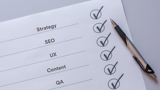 Checklist for essential factors to consider when redesigning website