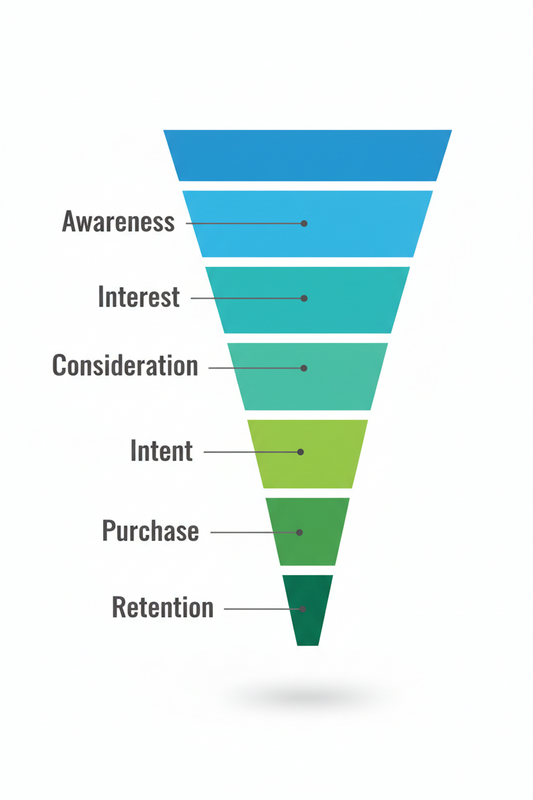 Conversion Funnel Stages Explained: From Awareness to Conversion