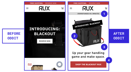 Crafting the perfect motion driven header